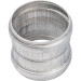 Stout Элемент дымохода для соединеия труб DN60/100, м/м соед. муфта с уплотнен,хомут с муфтой EPDM в комплекте.(с лого.)