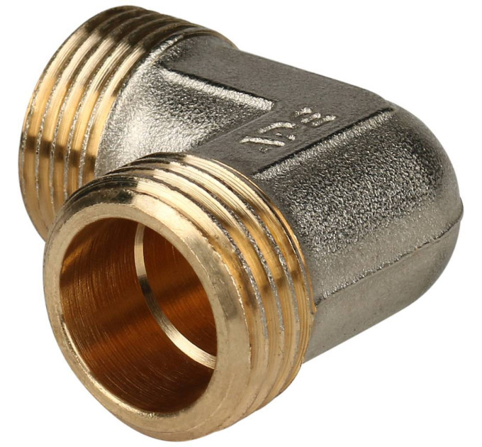 Stout Угольник-переходник с наружной резьбой 1/2"х16 для металлопластиковых труб винтовой