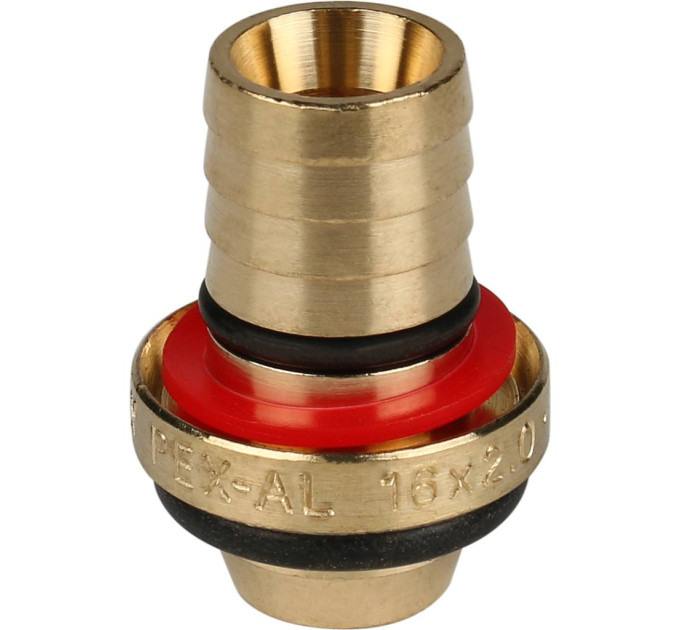 Stout Угольник-переходник с наружной резьбой 1/2"х16 для металлопластиковых труб винтовой