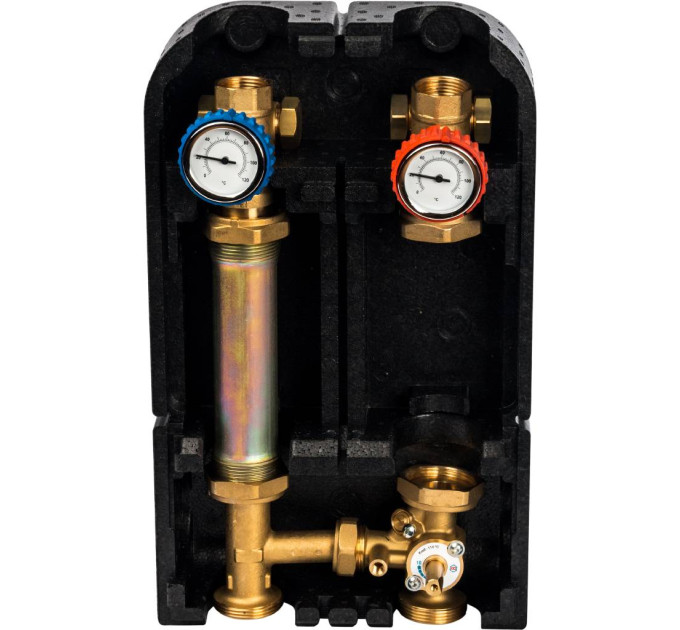 Stout SDG-0007 Насосная группа со смесителем 1" с 3-х ходовым приводным смесителем универсальное подключение без насоса