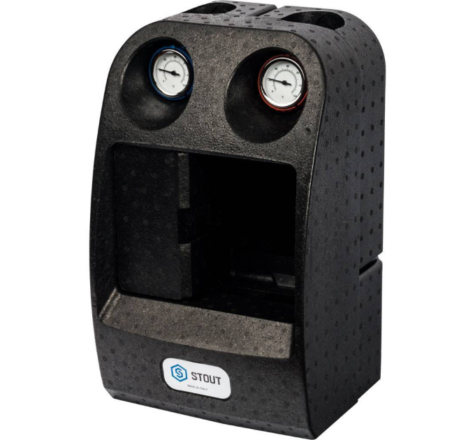 Stout SDG-0007 Насосная группа со смесителем 1" с 3-х ходовым приводным смесителем универсальное подключение без насоса