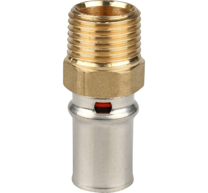 Stout Переходник с наружной резьбой 1/2"х16 для металлопластиковых труб прессовой