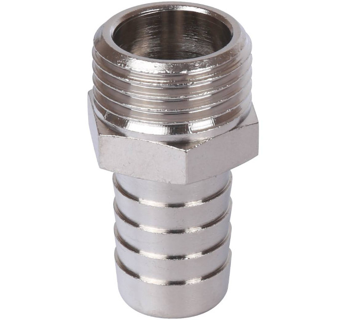 Stout Штуцер НР никелированный 1/2"x16