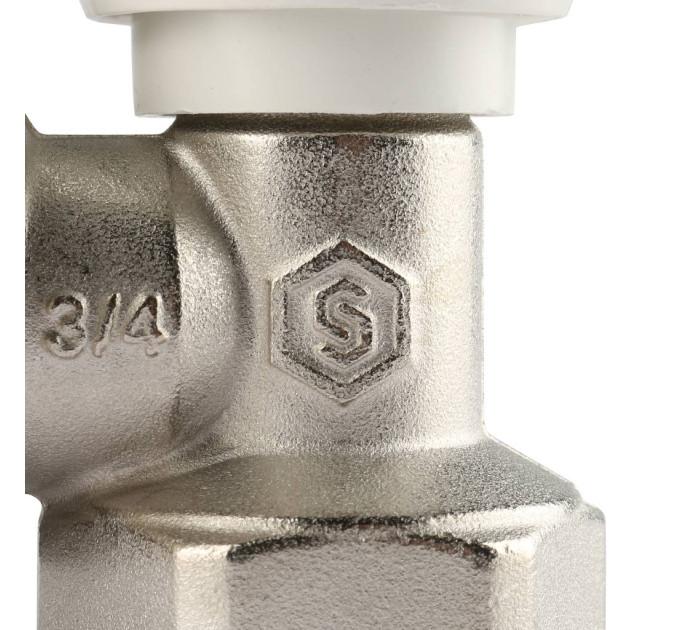 Stout SVR Клапан ручной терморегулирующий, угловой 3/4"