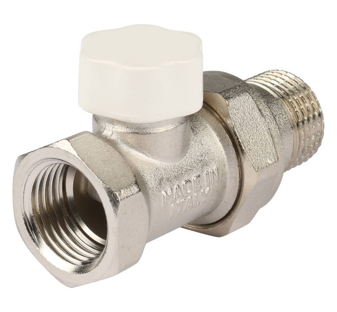 Stout SVL Клапан запорно-балансировочный, прямой 1/2"