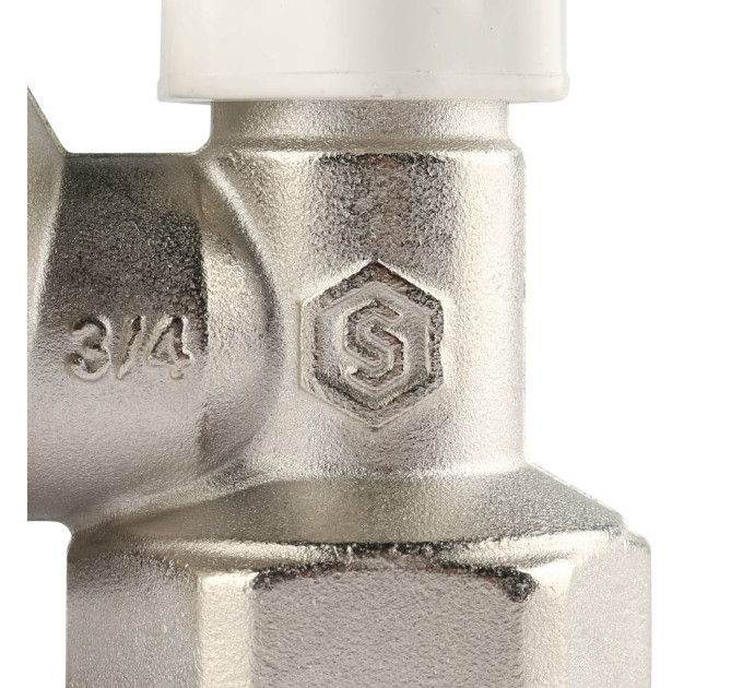 Stout SVL Клапан запорно-балансировочный, угловой 3/4"